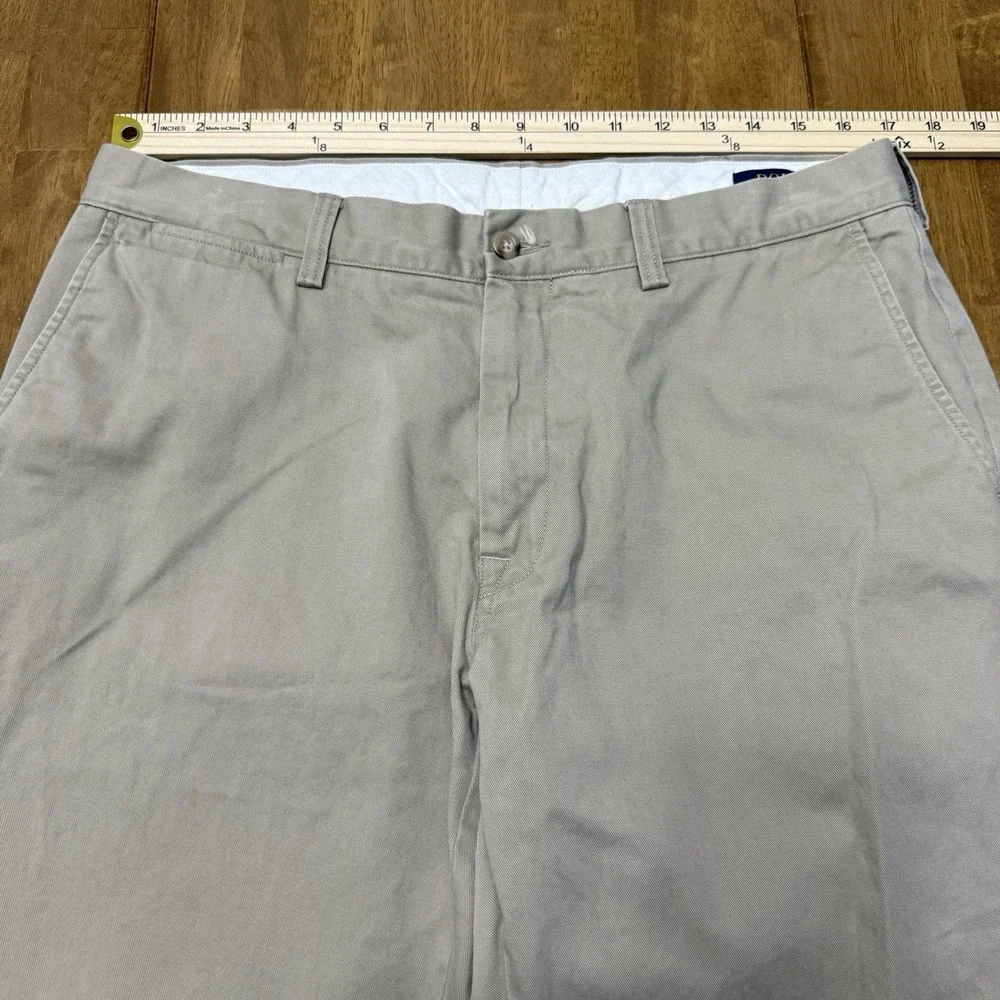 Polo Ralph Lauren chino pants mens 36x34 khaki classic flat front preppy casual